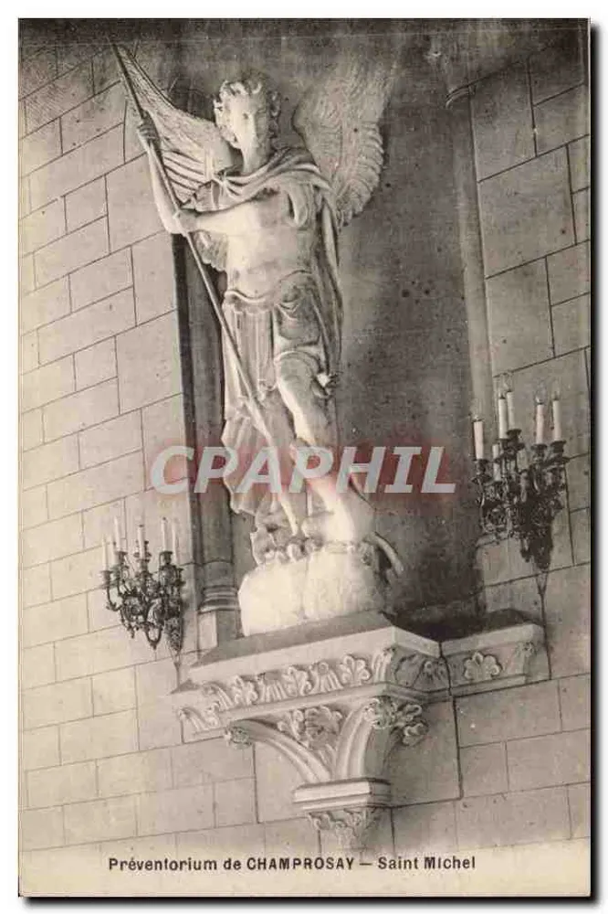 Prévôtentorium de CHAMPROSAY — Saint Michel - Vorderseite
