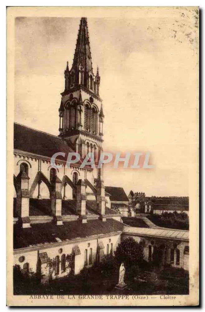 Abadia da Grande Trappe (Orne) — Claustro - Frente