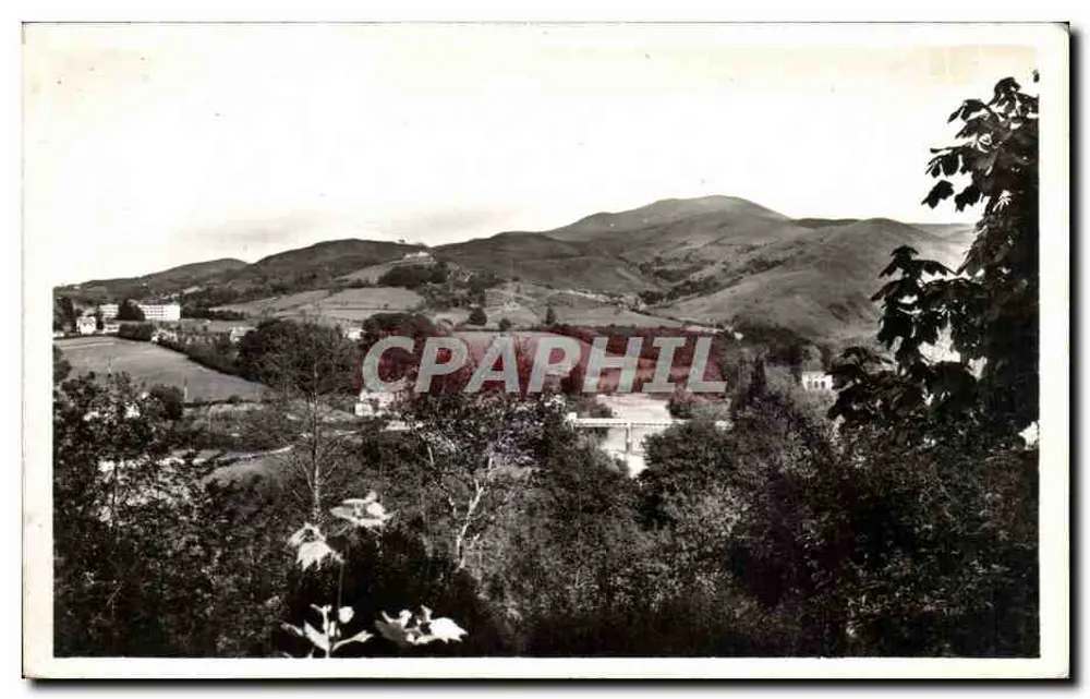 Die Nive und der Mount Ursuya — Cambo-les-Bains, Pyrénées-Atlantiques — Edition Jean Barbé, Tabacues - Vorderseite