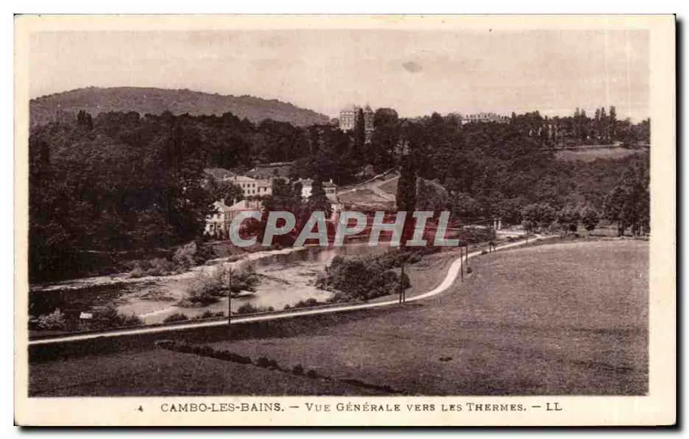 Cambo-les-Bains — Allgemeiner Blick auf die Thermalbäder — LL - Vorderseite