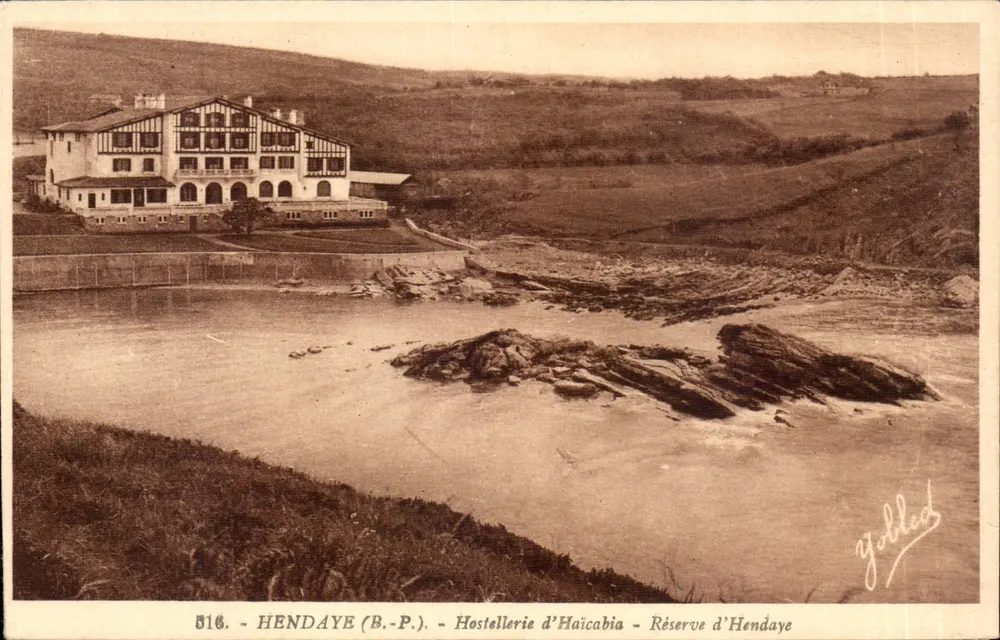 Hendaye (B.-P.) — Herberg Haïcabilia — Reservatie van Hendaye — Gobbled - Voorkant