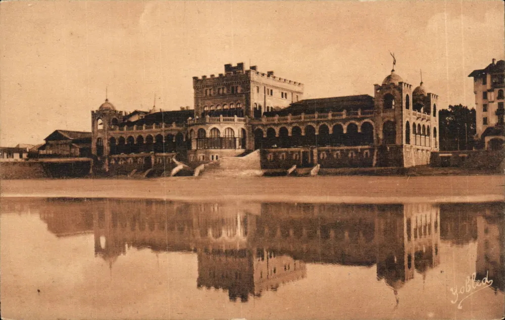Hendaye (B.-Pyr.) — O Casino — Fototipia Marcel Delboy - Frente