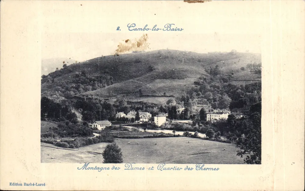Berg der Damen und Viertel der Chermes — Cambo-les-Bains — Edition Barbé-Larré - Vorderseite