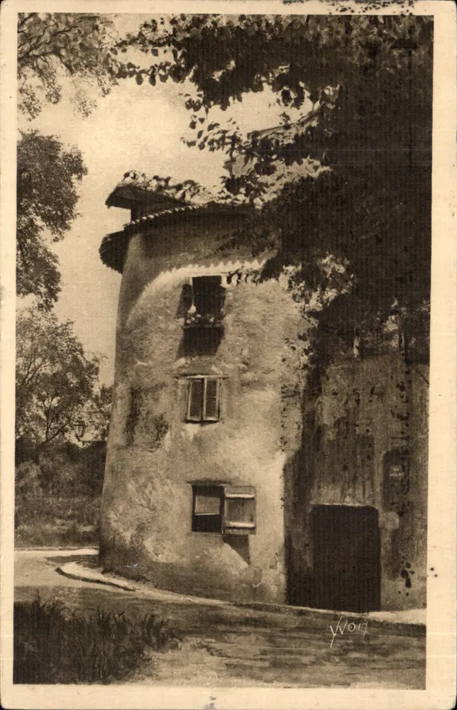 Torre de Pache - Biarritz - Costa Basca — Éditions d'Art Yvon, n°17 - Frente