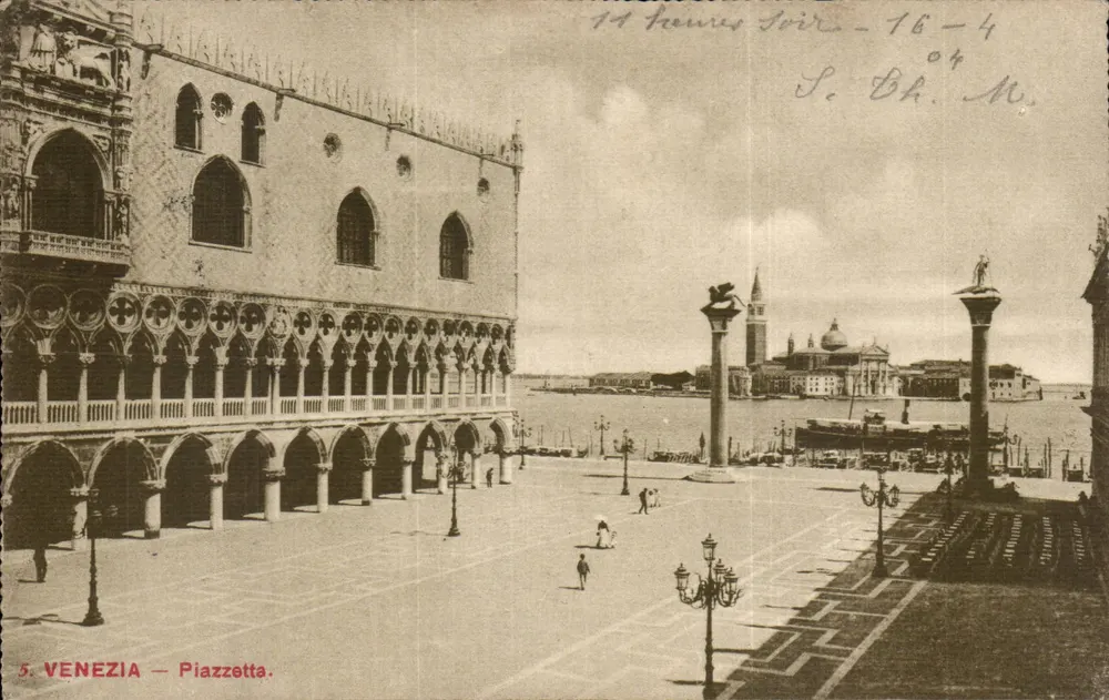 VENEZIA — Piazzetta — Unbekannter Verlag, n°5 - Vorderseite
