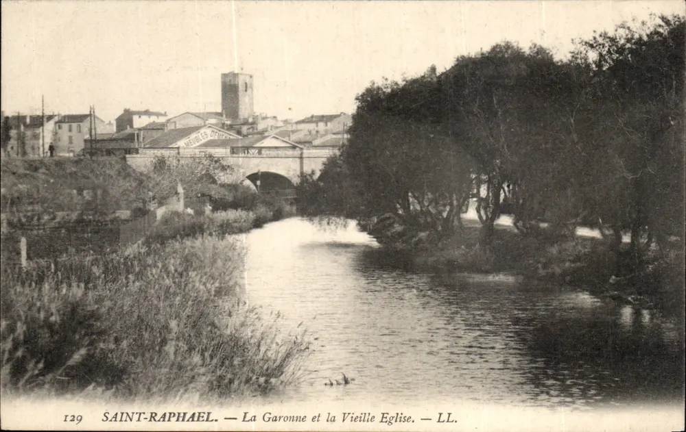 Saint-Raphaël — Die Garonne und die Alte Kirche — LL. - Vorderseite