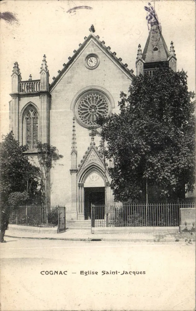 Cognac — Igreja de São Jacinto — Editor não identificado, número de série não visível - Frente