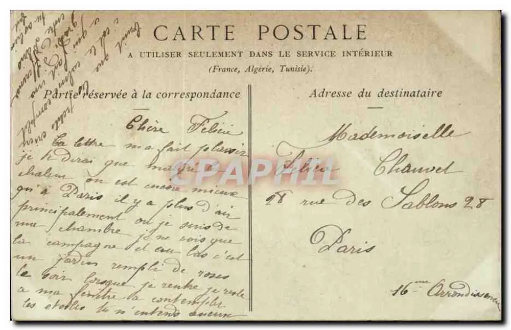 Sartrouville — Rue de la Maison du Saunon — Fot. W.D. Collections - Verso