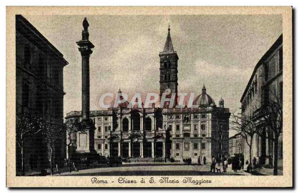 Rom - Kirche S. Maria Maggiore — Verlag Ed. E. Verdesi, Rom - Vorderseite