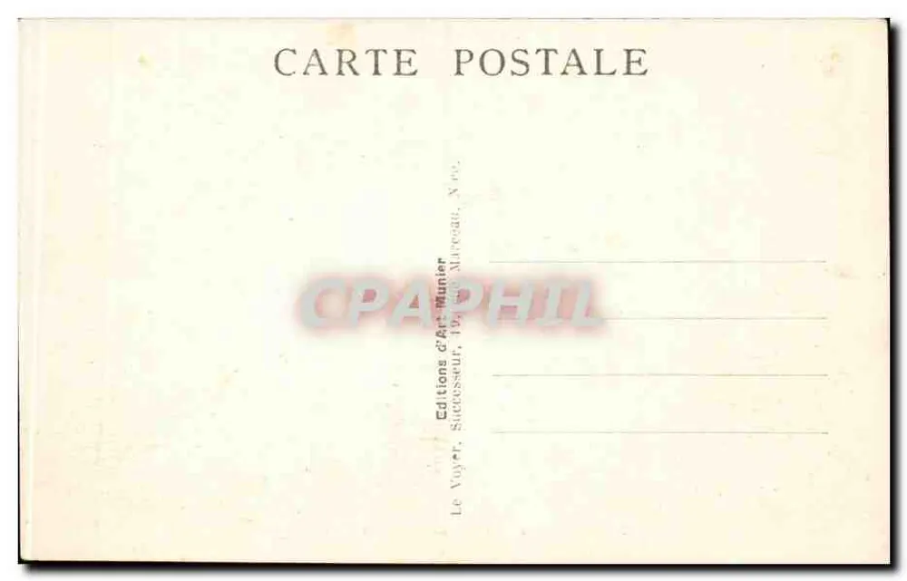 Nice — Die Terrasse des Sonnen und das Hotel Suisse — Éditions & Art Munier - Rückseite