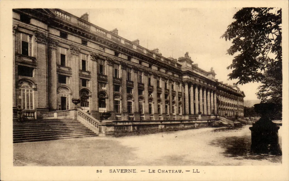 Saverne — O Castelo — LL - Frente