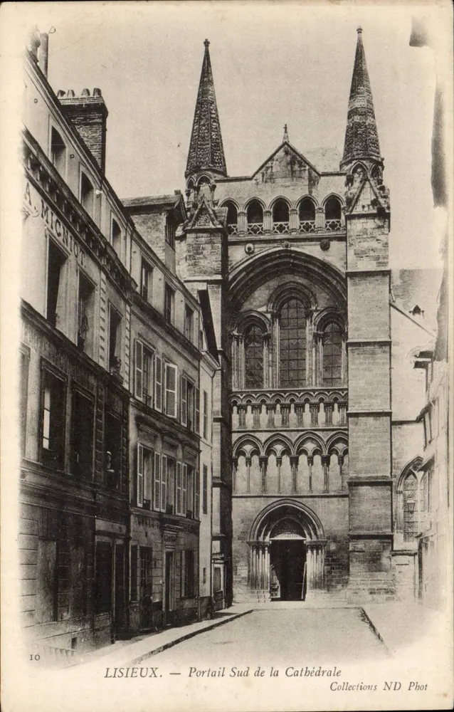 Lisieux — Südportal der Kathedrale — A. Michiot, n°10 - Vorderseite