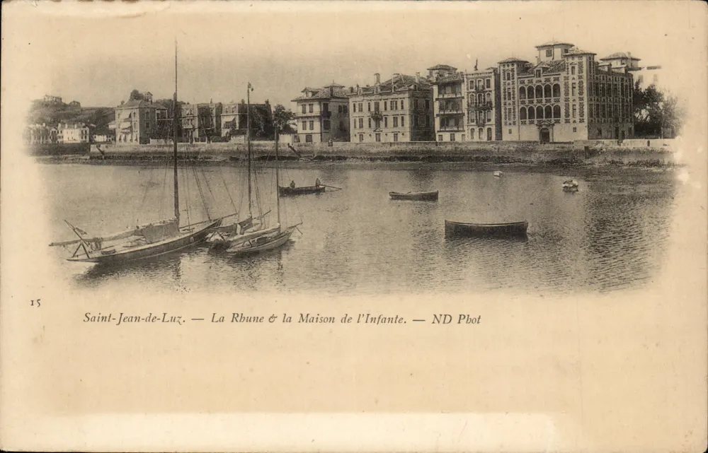 Saint-Jean-de-Luz — La Rhune & das Haus der Infantin — ND Pbot - Vorderseite