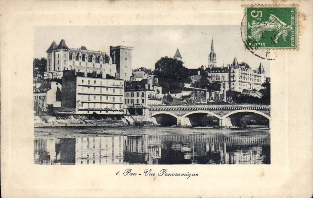 Pau - Vista Panorâmica — Edição Galeries Modernes, n°1 - Frente