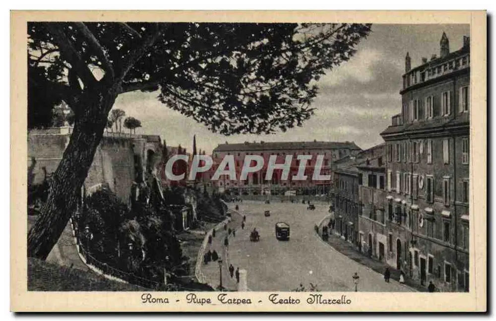 Rom - Rupe Catpea - Teatro Marcello - Vorderseite