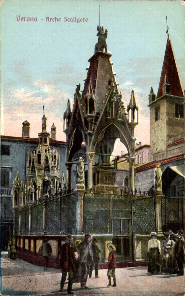 Verona - Arche Scaligere — Verlag Ed. F. Zampieri, Nr. 2296 - Vorderseite