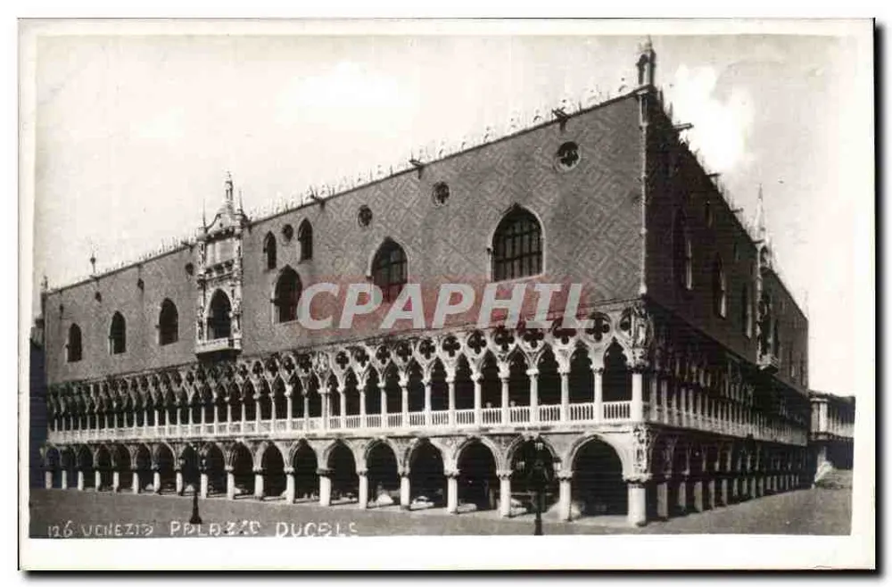 Venedig Piazza Ducale — Palazzo Ducale — Verlag Tensi, Nr. 126 - Vorderseite