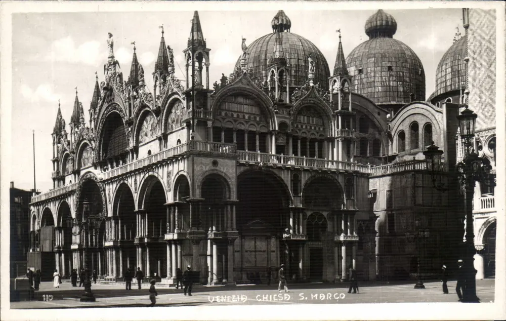 Venedig - Basilika San Marco — Verlag Tensi, Nr. 112 - Vorderseite