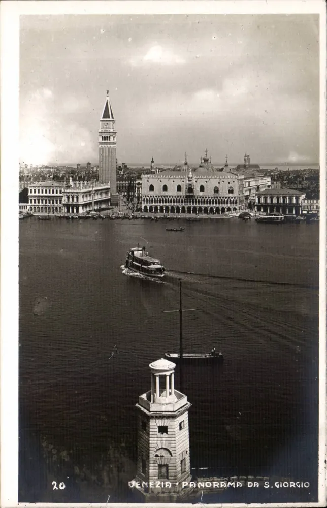 Venedig - Panorama von S. Giorgio — Tensi - Vorderseite