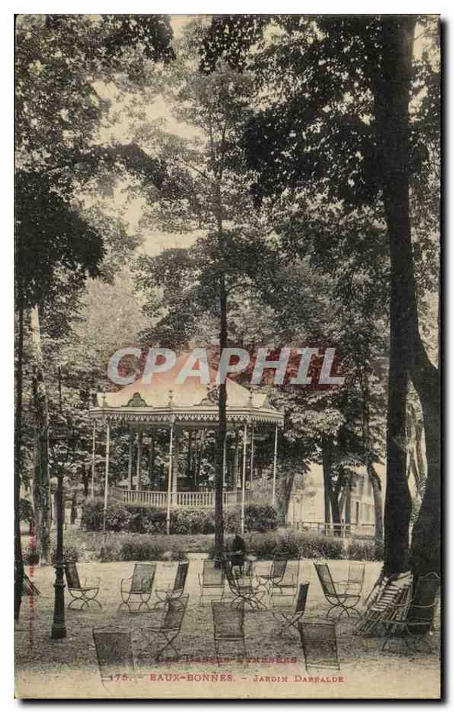 Eaux-Bonnes - Jardim Darpalde — editor Les Impr. D'Ennerys, n° 175 - Frente