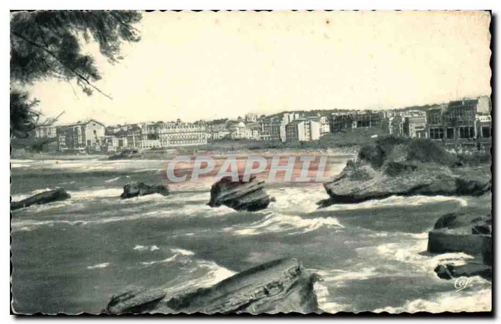 Biarritz — Vista para a Grande Praia — Cie des Arts Photographiques - Frente