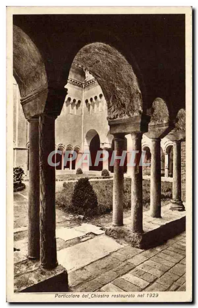 Restaurierter Cloister aus dem Jahr 1929 — Kirche St. Lorenzo al Verano, Rom - Vorderseite