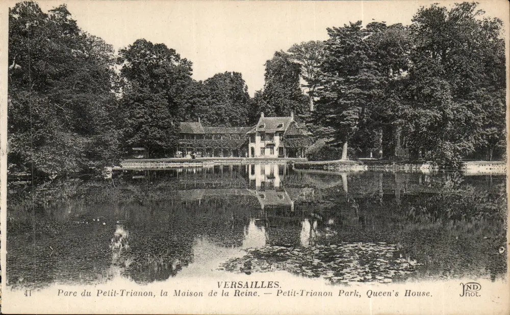 Versailles — Park des Petit-Trianon, das Haus der Königin — Verlag JND Phot. - Vorderseite
