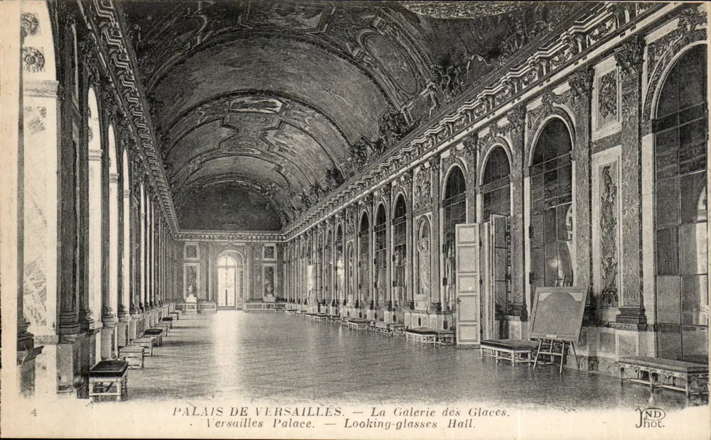 Schloss Versailles — Die Galerie der Spiegel — JND Phot. - Vorderseite