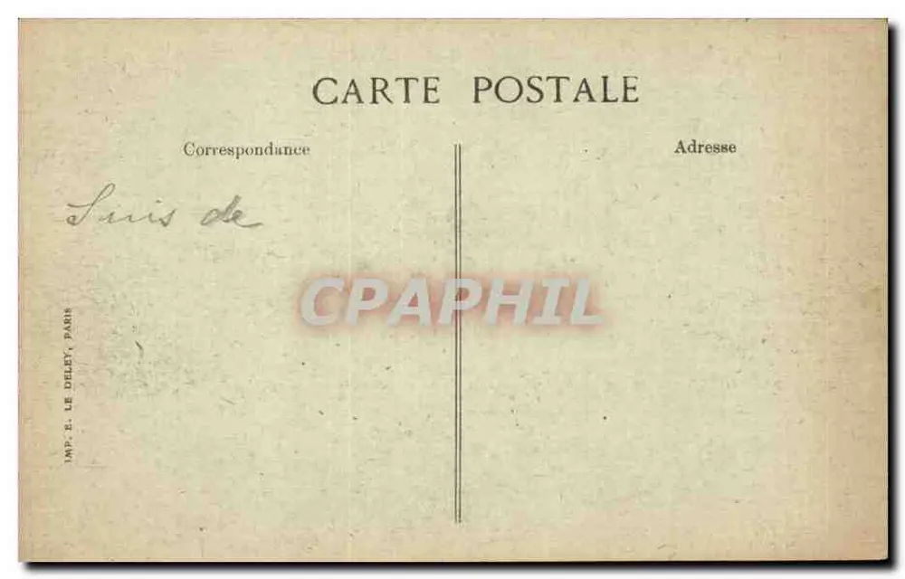 Versailles — Parque do Petit Trianon — Pavilhão Francês — n°115 - Verso
