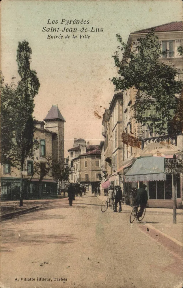 Saint-Jean-de-Luz — Eingang zur Stadt — A. Villatte Verlag, Tarbes - Vorderseite