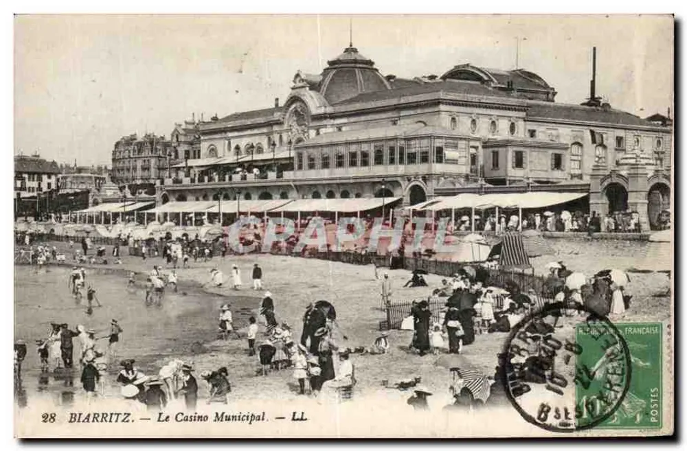 Biarritz — Le Casino Municipal — LL - Vorderseite