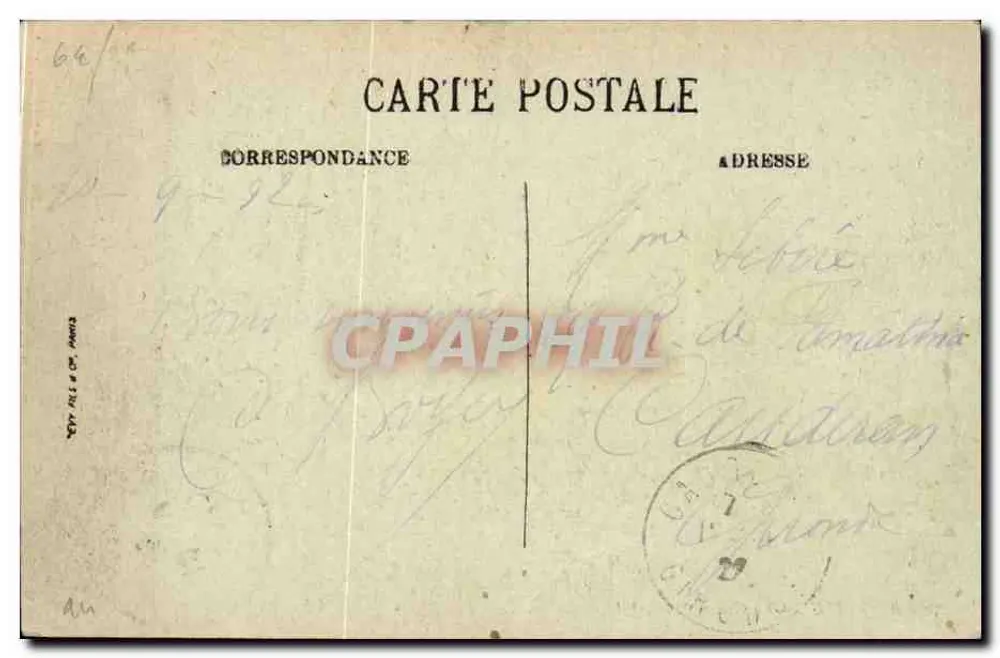 Biarritz — Le Casino Municipal — LL - Rückseite