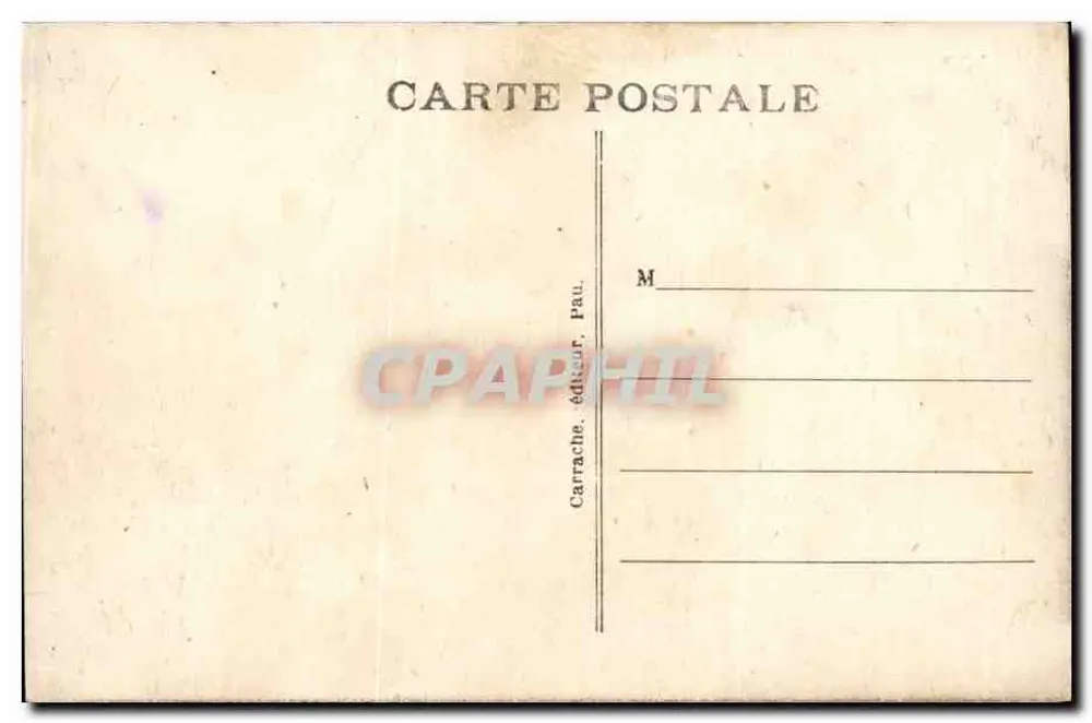 Eaux-Bonnes — Hotel Richelieu — C.C. 67 - Verso