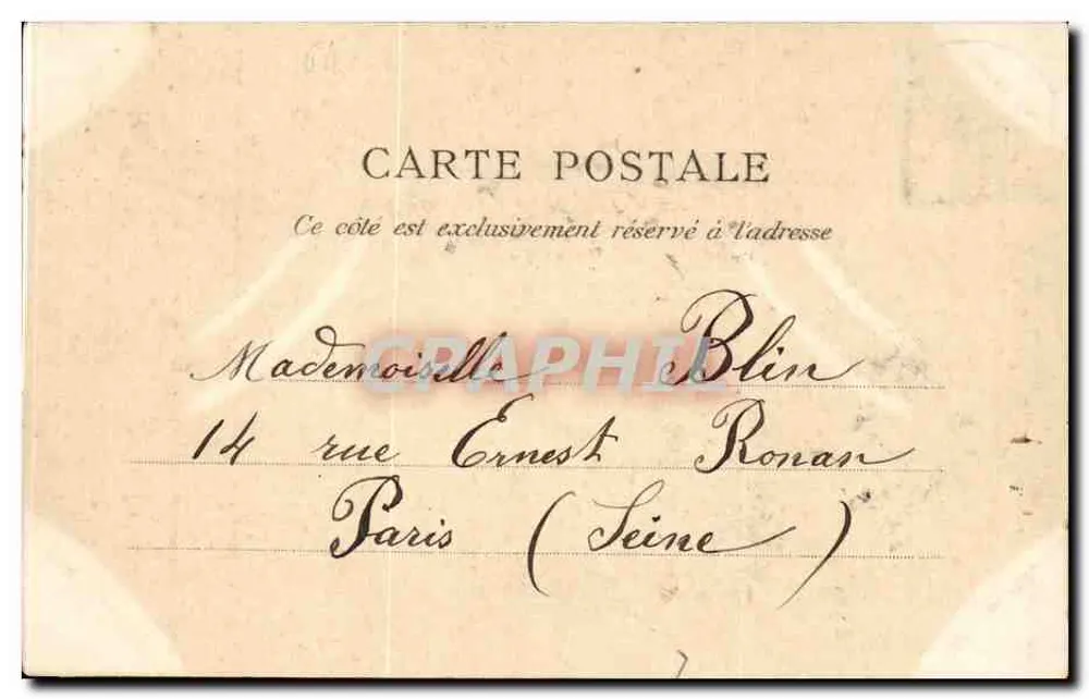 Biarritz — Hotel do Palácio — D. T., Editor - Verso