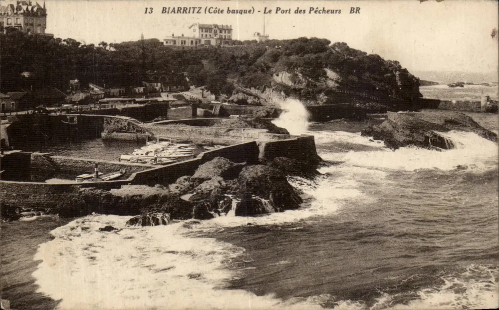 Biarritz (Côte basque) - Il Porto dei Pescatori BR - Recto