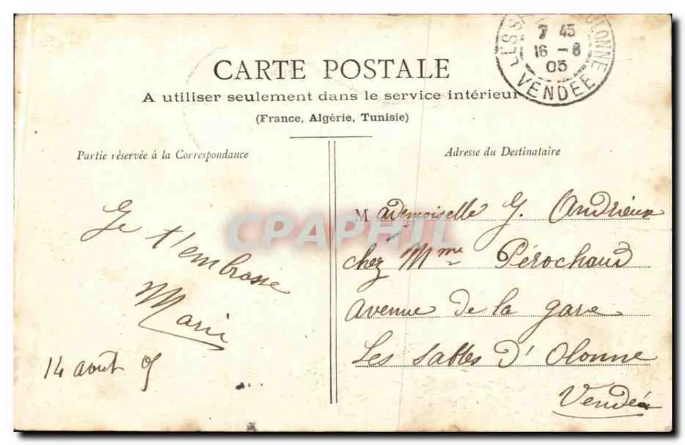 Biarritz pitoresca — Villa Belza e o Cachaoû (La Dent) — N° 104 - Verso