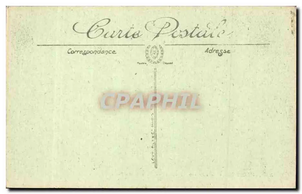 Versailles — Der Große Trianon — Der Prinzensaal — LL. n° 307 - Rückseite