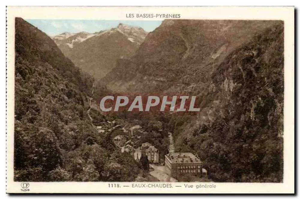 Eaux-Chaudes — Vista geral — Edições Labouche frères - Frente