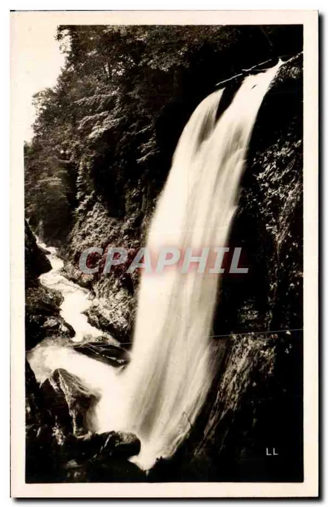 A Cascata do Grande Carvalho — Eaux-Bonnes — C.A. Photo — n°12 - Frente