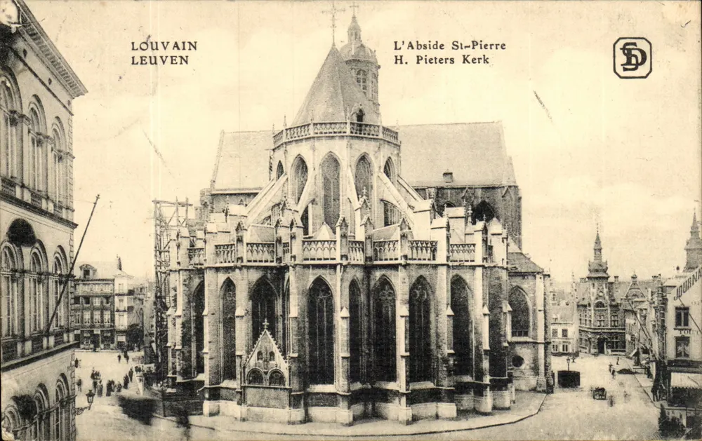 Louvain — Absydę św. Piotra — Wydawnictwo SD Journaux - Awers