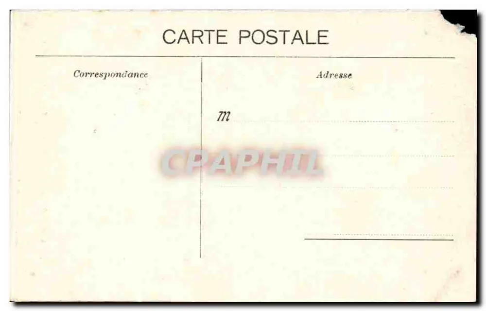A Aiguille do Dru (alt. 3755 m) — Vista tirada dos Praz — Charnaux Frères & Co., Genebra, n° 7145 - Verso