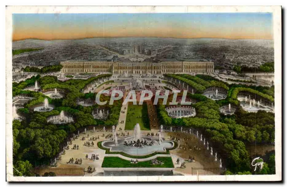 Versailles — Algemene uitzicht van het Paleis — Uitgever Guy - Voorkant