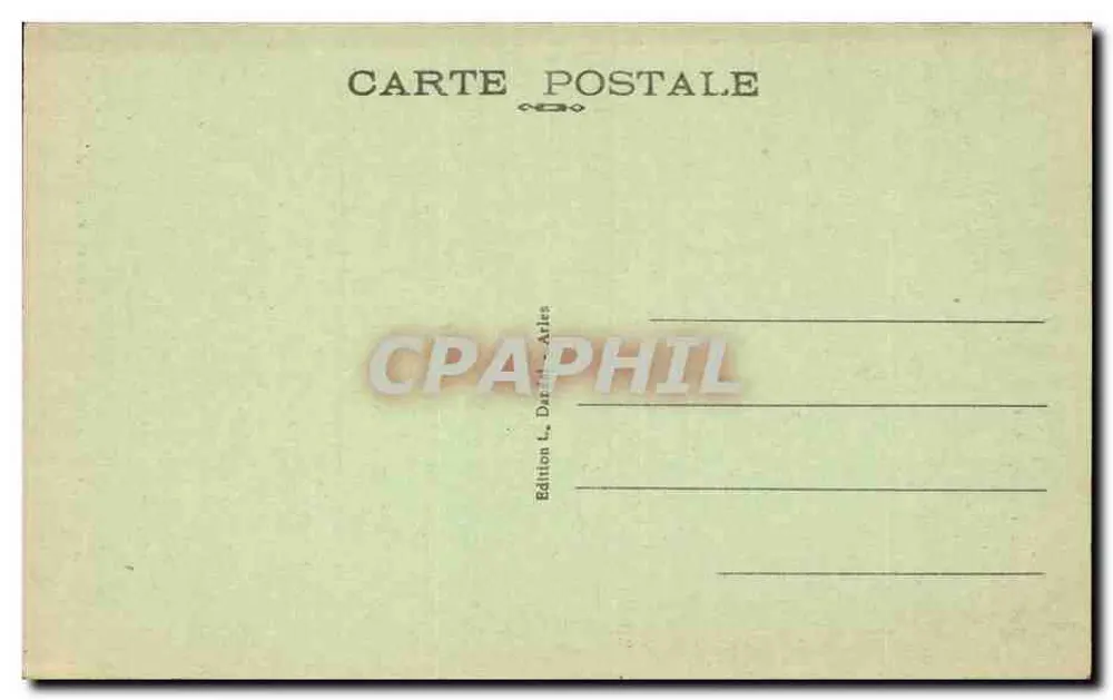 Arles - Portal de São Trofimé - Coleção de Arte Magall, n°98 - Verso