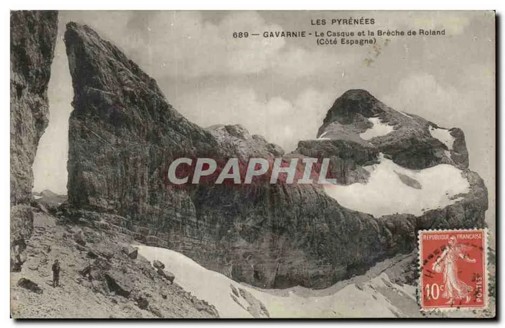Die Pyrenäen - Der Helm und der Roland'sche Durchbruch - Gavarnie (spanische Seite) - Verlag: 689 - Vorderseite