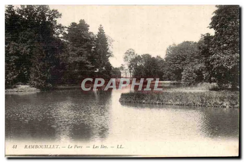 Rambouillet — Le Parc — Les Îles — LL. - Frente