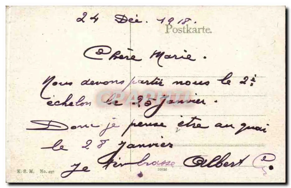 Mainz. Igreja de Cristo — editor K.S.M. No. 827 - Verso