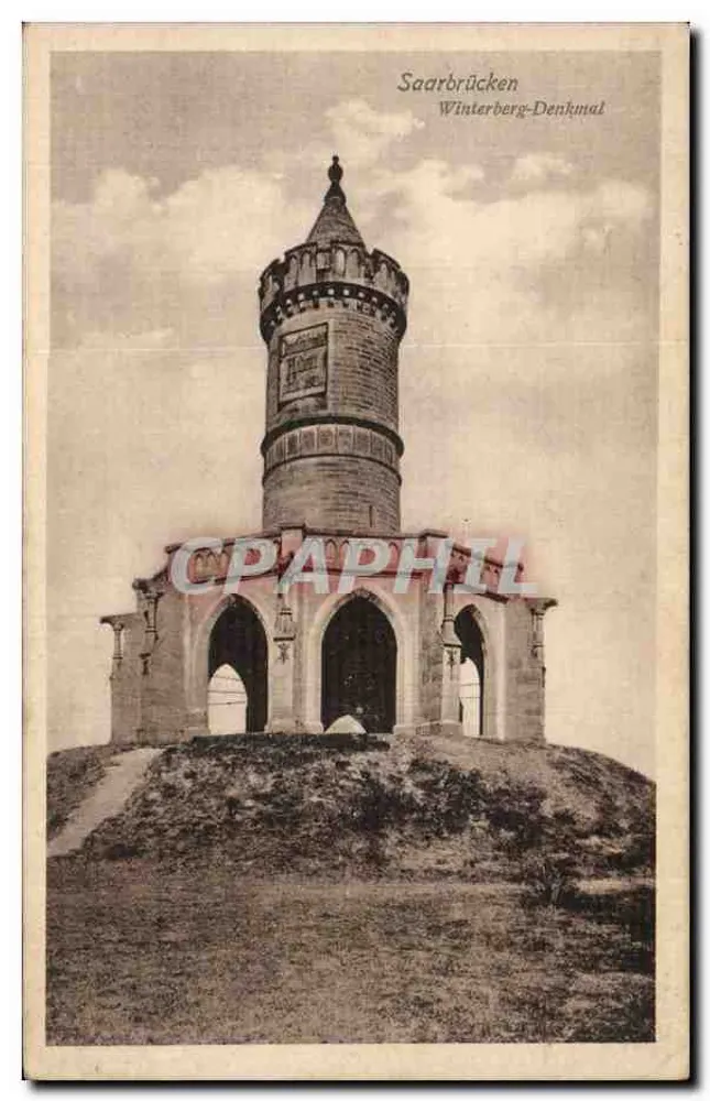Saarbrücken - Monumento Winterberg — editor desconhecido, número de série não visível - Frente