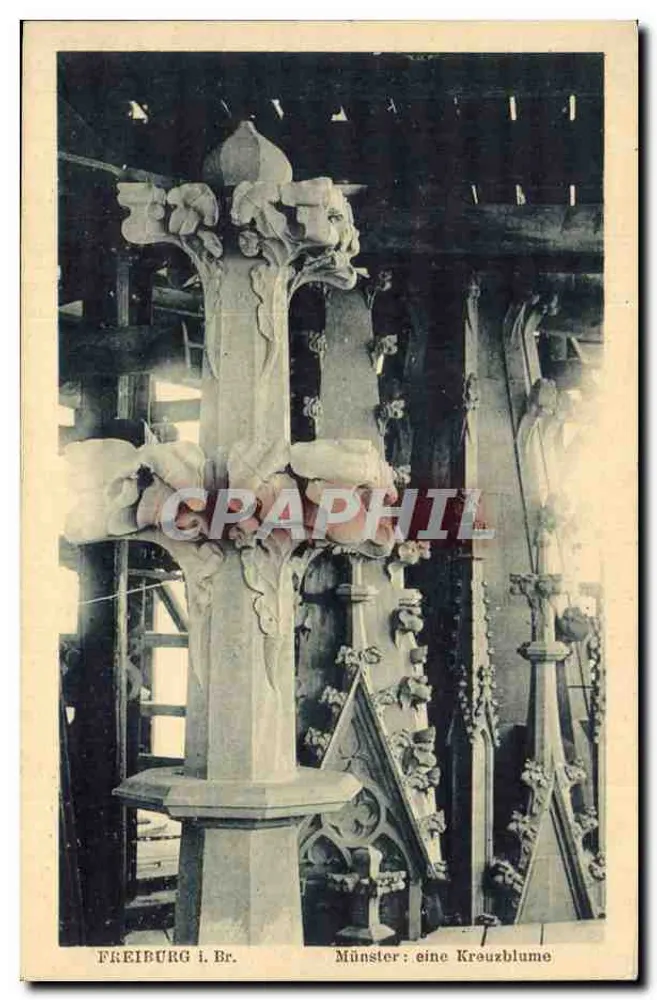 फ्राईबर्ग आई. ब्र. — मुंस्टर: एक क्रूज़ब्लूमे — वर्लाग जे. वेटेल, कार्ल्सरूह - आगे