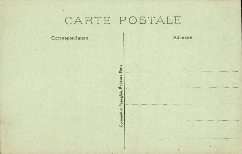 Paris — O Senado — The Senate House — A.P. 249 - Verso