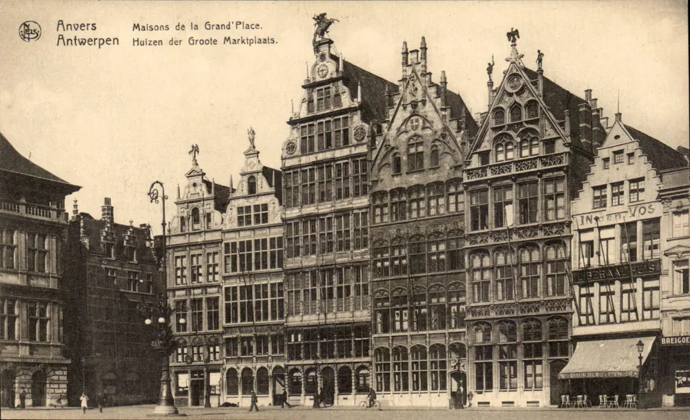Antwerpen — Häuser der Grand'Place — Verlag Nels, Serie 25, n°9 - Vorderseite